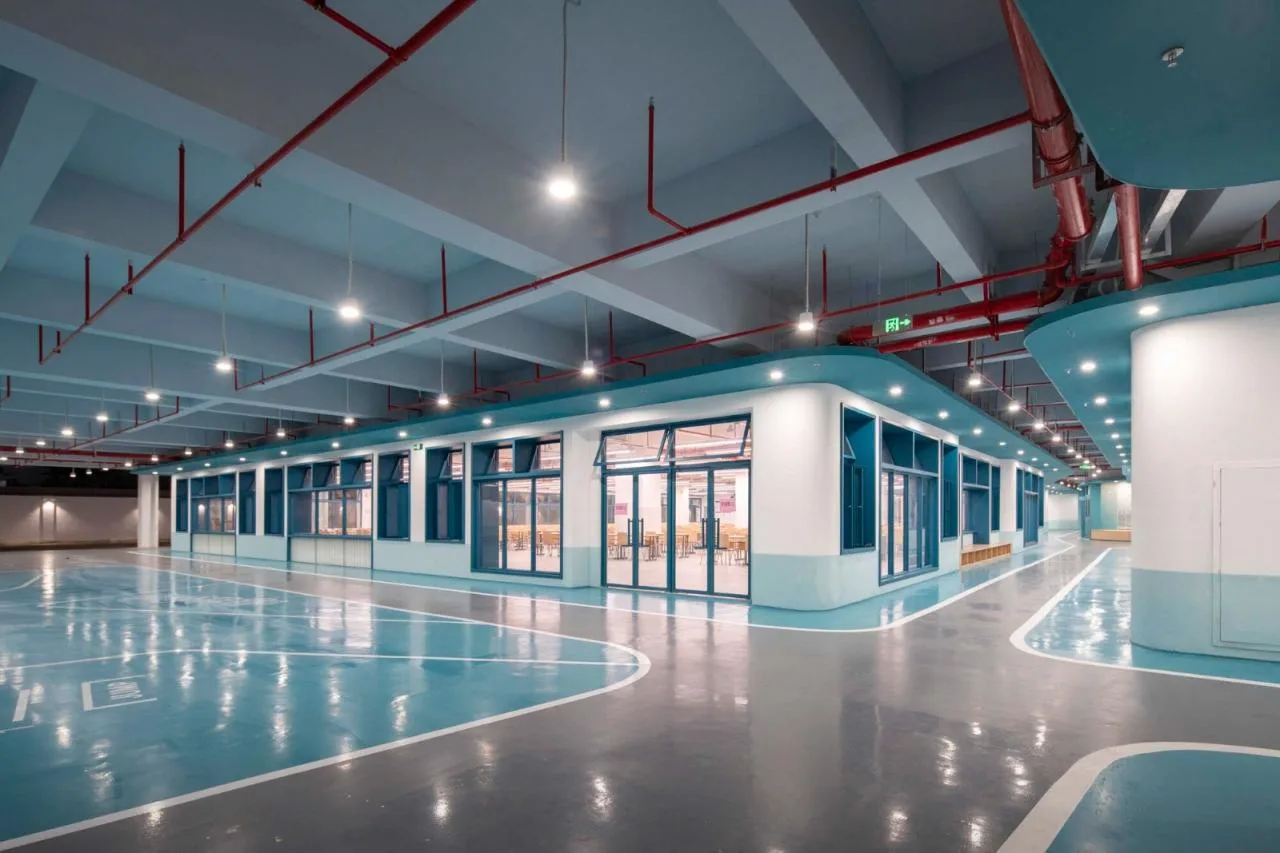 BIM Architecture | Renovation of Longjiang Foreign Language School Affiliated Primary School (Wanggang Primary School)/Vertical Beam Society Architecture