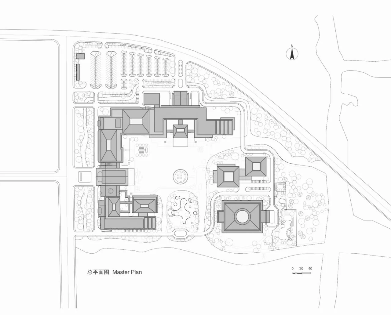 BIM Architecture | Wetland Floating Island · Qinhu Hotel/Jianhe Architecture