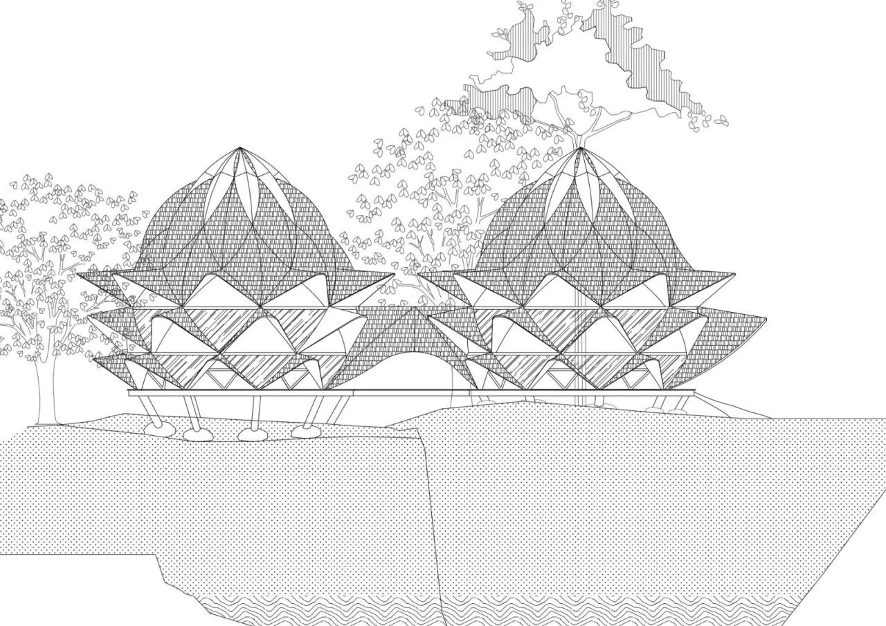 BIM Architecture | Ulaman Luxury Ecological Resort/Inspiral Architecture and Design Studios