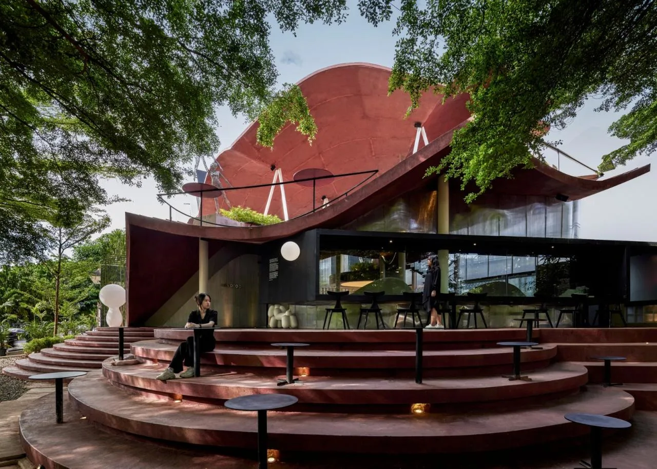 BIM Architecture | Tree Crown Garden Tanatap/RAD+ar (Research Artistic Design+Architecture)