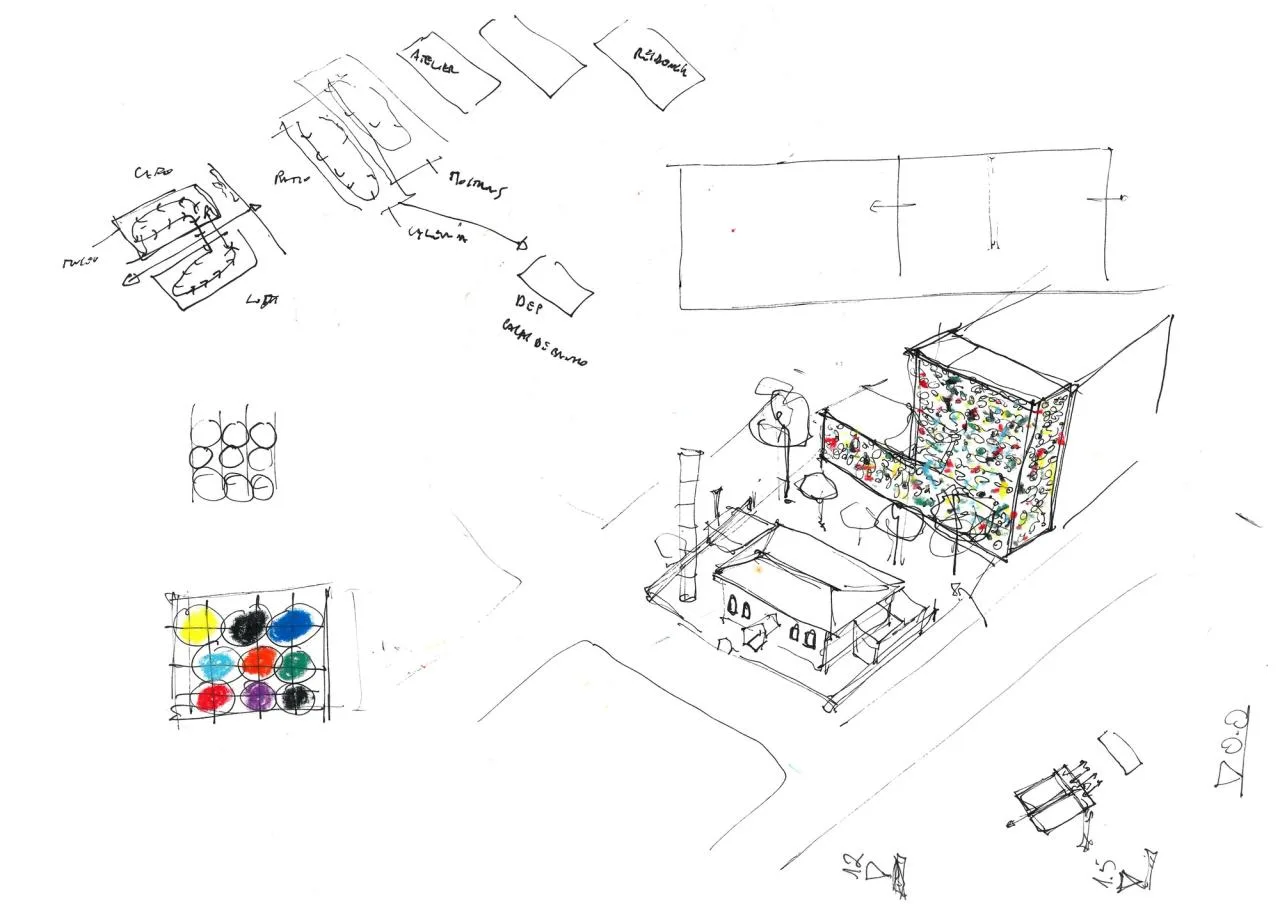 BIM Architecture | Barrel Cover Skin, CNAD Art and Craft Design Center/Ramos Castellano Arquitectos