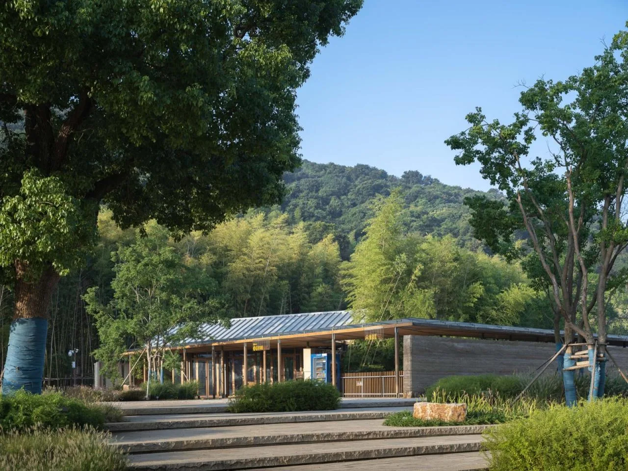BIM Architecture | Nanjing Tangshan Ape Man Cave Tourist Station/Architecture Technology and Art (ATA) Studio of Southeast University Architectural Design and Research Institute