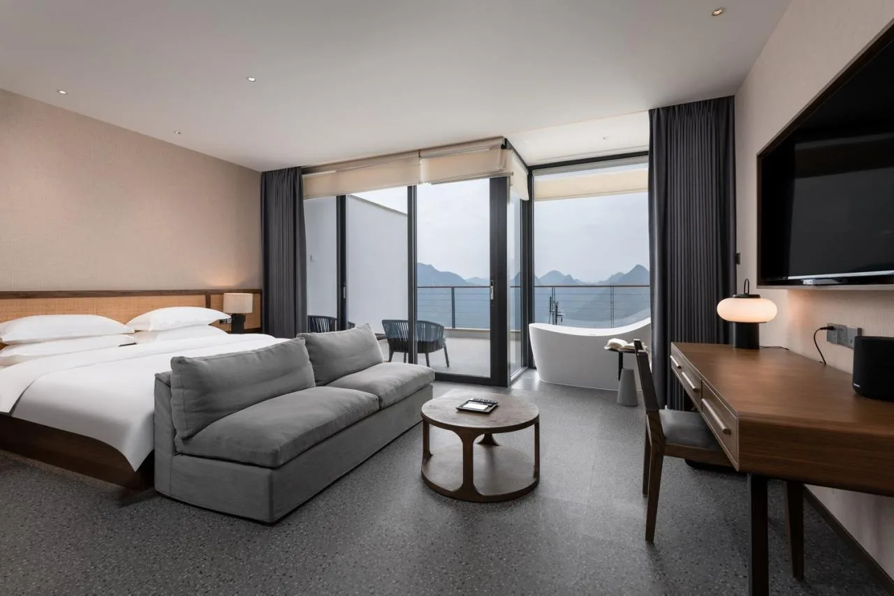 BIM Architecture | Cliff Edge Sky Homestay: Yaojia Wangpu/Shanghai Yaoshun Architectural Design Co., Ltd