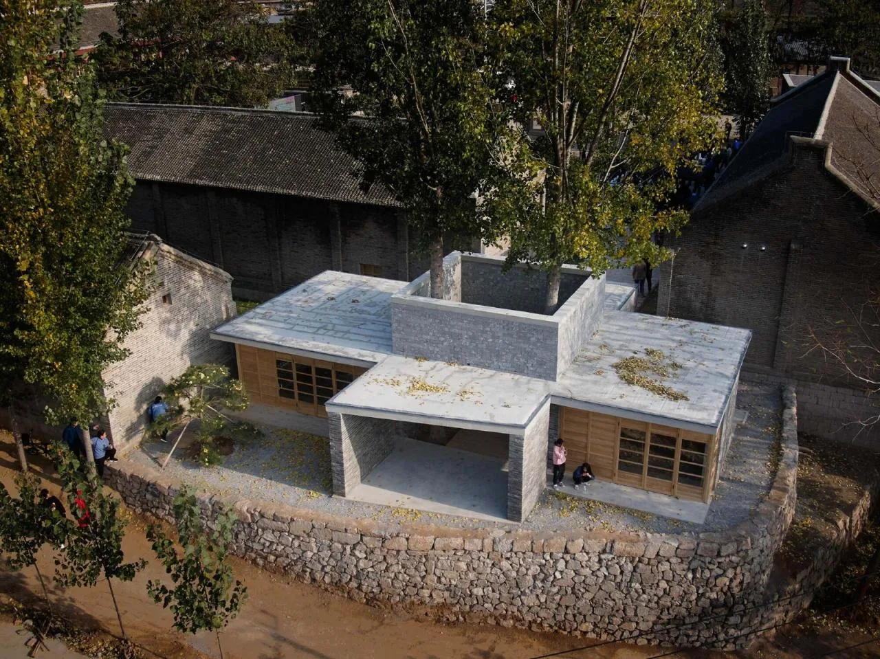 BIM Architecture | Renovation of Dananpo Brigade Headquarters/Site Architecture