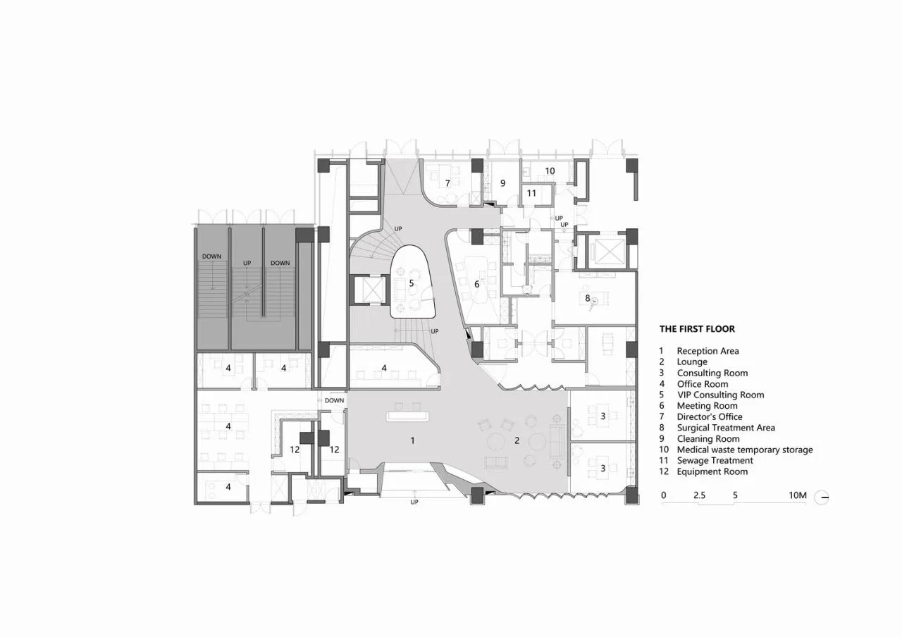 BIM Architecture | Organic Growth of Digital Ink Painting: Zhuo Yanlige Medical Aesthetics Clinic/CAA Interior New Works