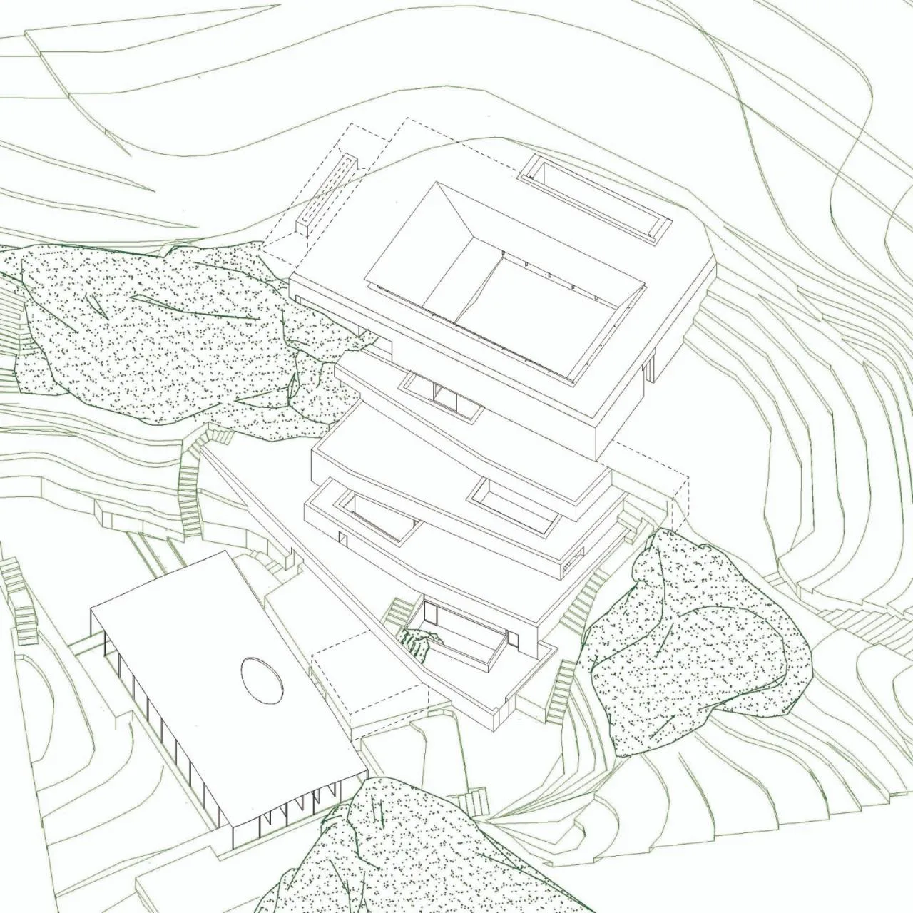 BIM Architecture | Jinshanling Shangyuan/Dashe Architectural Design Firm