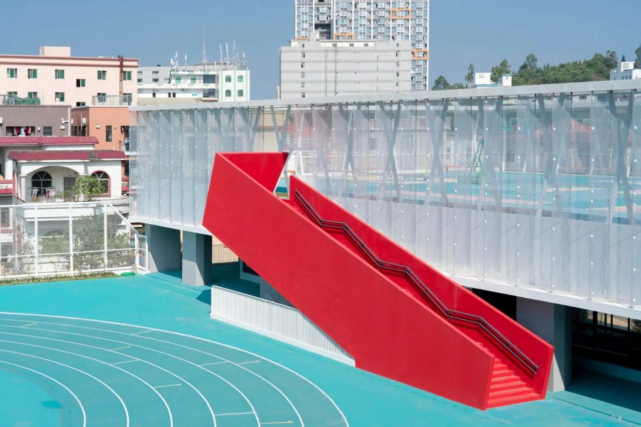 BIM Architecture | Renovation of Longjiang Foreign Language School Affiliated Primary School (Wanggang Primary School)/Vertical Beam Society Architecture