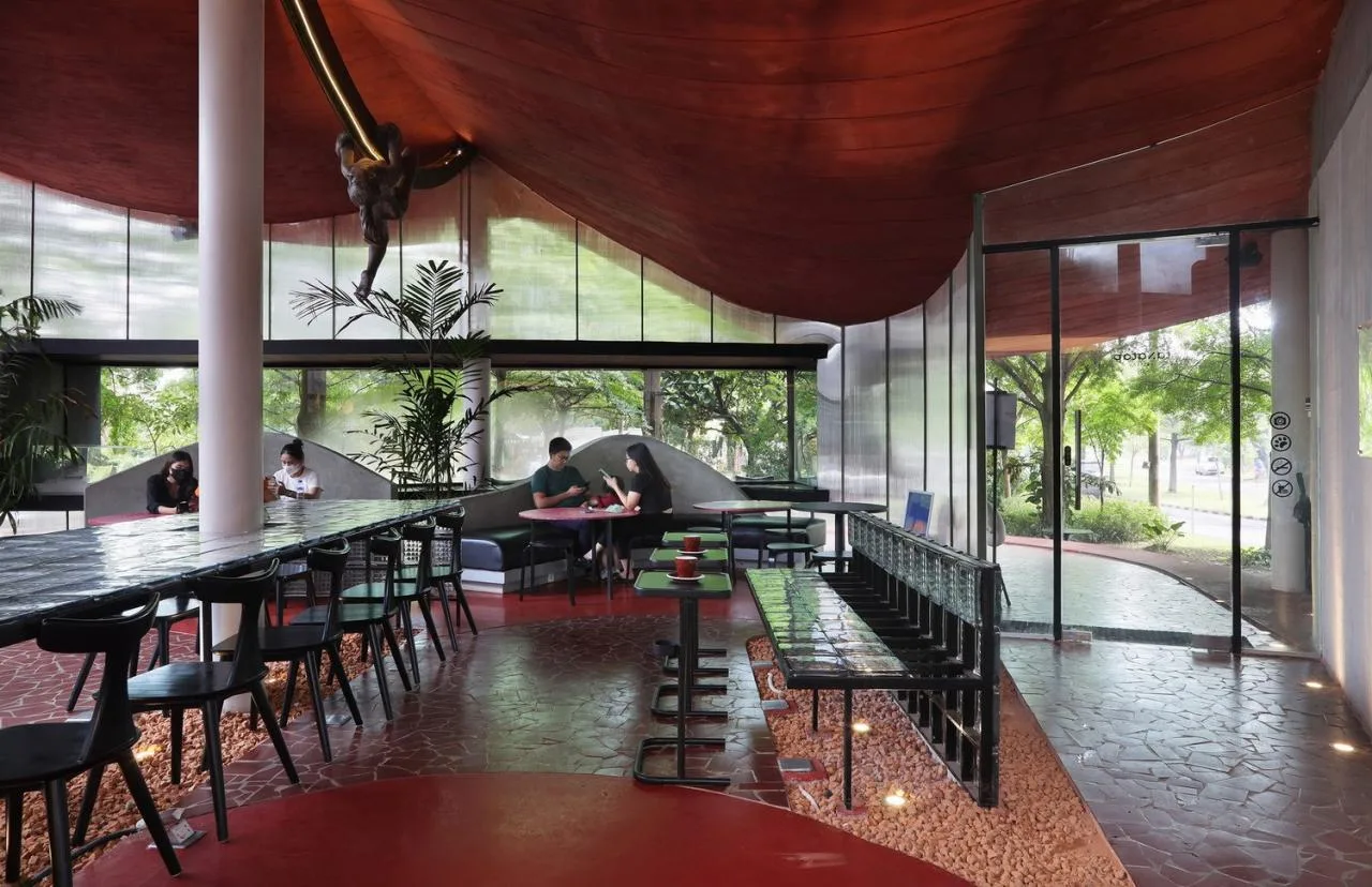 BIM Architecture | Tree Crown Garden Tanatap/RAD+ar (Research Artistic Design+Architecture)