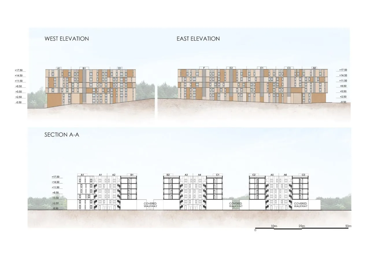 BIM Architecture | BEN MSIK Garden/Tarik Zoubdi Architect