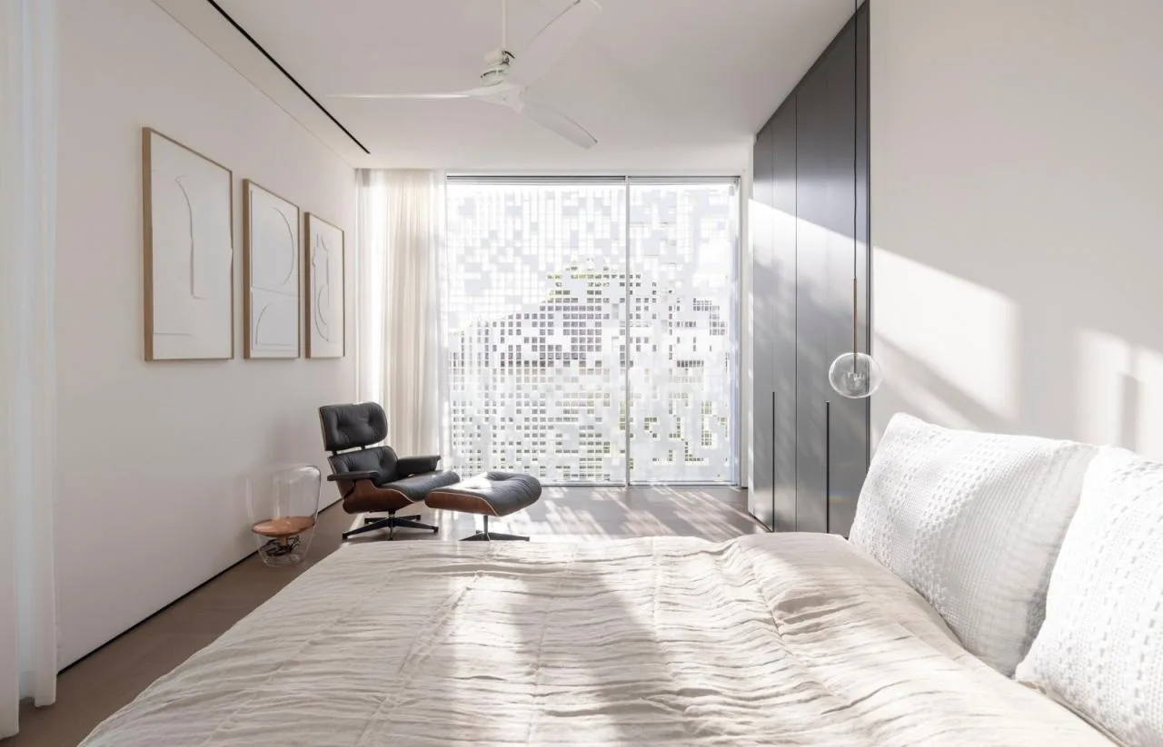 BIM Architecture | A 'gradually disappearing' wall, dissolving pixel houses/Anderman Architects