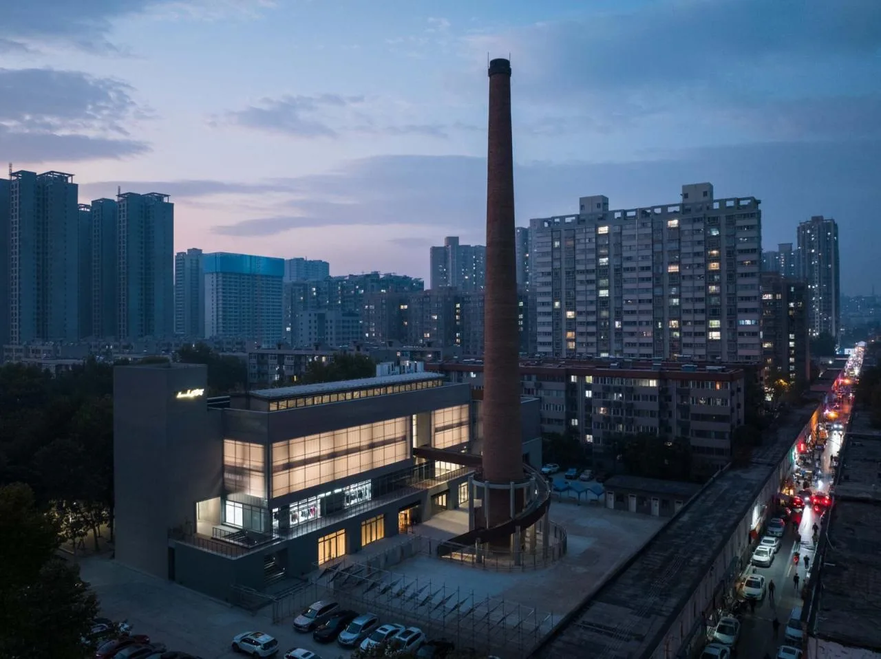 BIM Architecture | Shanhui Art Community, Boiler Room Renovation/Daily Construction in the Living Area of Xi'an Petroleum University