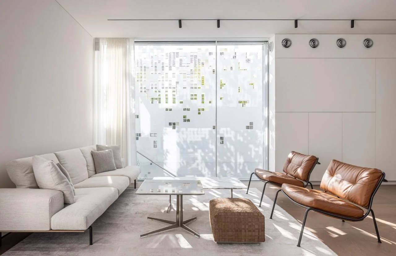 BIM Architecture | A 'gradually disappearing' wall, dissolving pixel houses/Anderman Architects