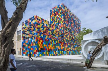 BIM Architecture: Barrel Cover Skin at CNAD Art and Craft Design Center by Ramos Castellano Arquitectos-BIM WORLD