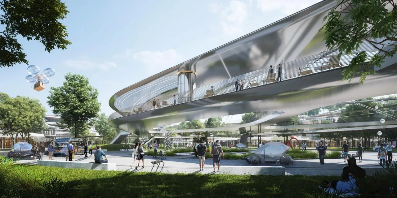 BIM Architecture | Listen to the Future: iFlytek Global Headquarters/Meng Fanhao Line+Architecture Firm