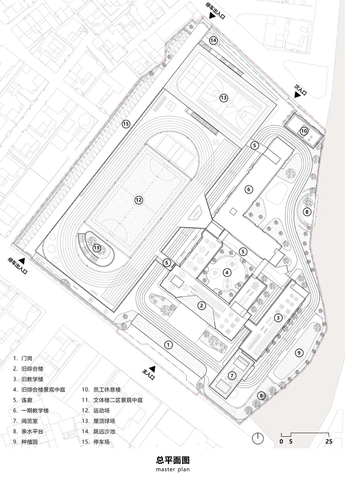 BIM Architecture | Renovation of Longjiang Foreign Language School Affiliated Primary School (Wanggang Primary School)/Vertical Beam Society Architecture