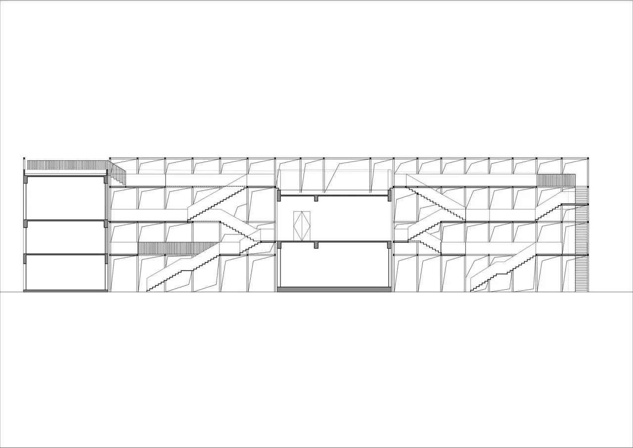BIM Architecture | Titanium Media 'Folding Park', Renovation/Approach Design of the Former Site of Beijing Tuanhe Police Station
