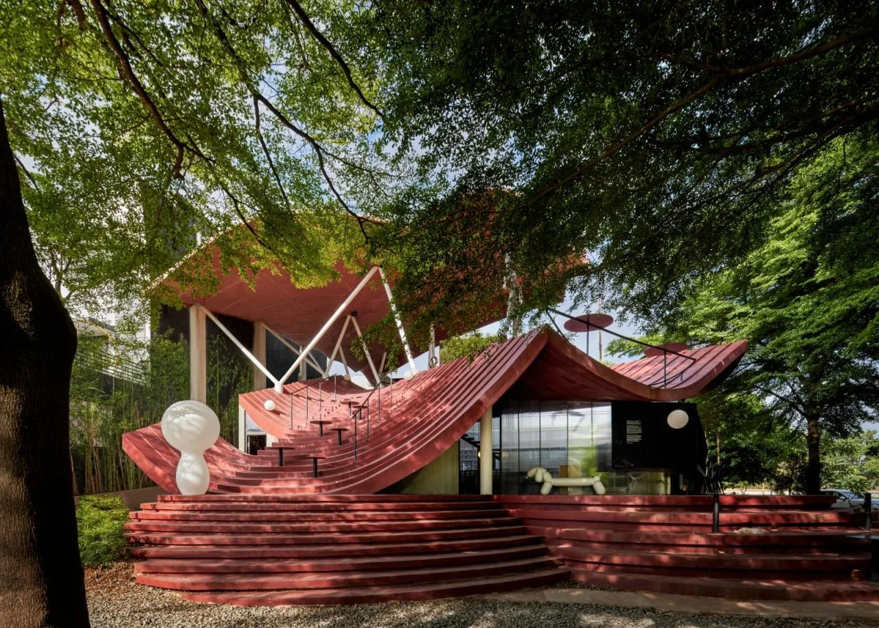 BIM Architecture | Tree Crown Garden Tanatap/RAD+ar (Research Artistic Design+Architecture)