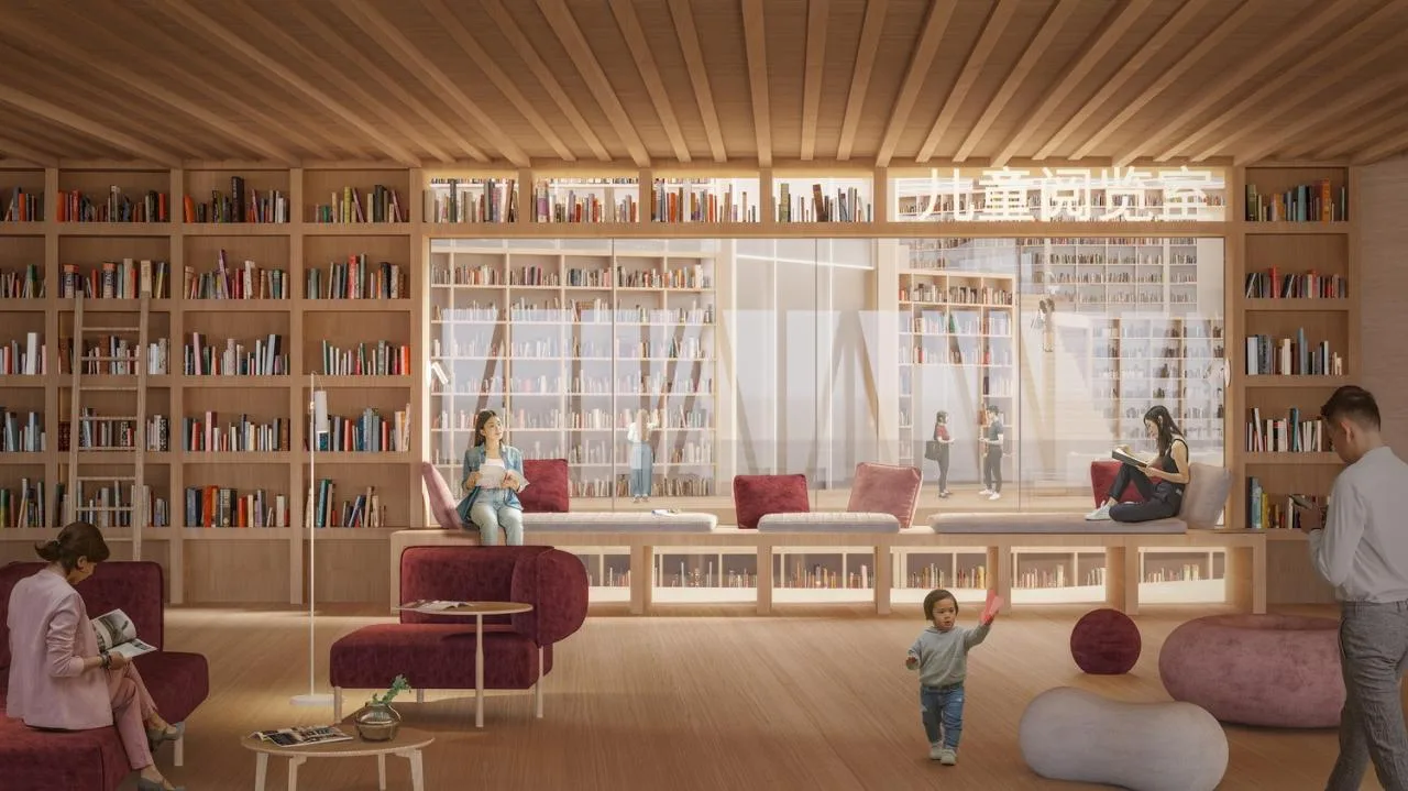 BIM Architecture | Wuhan Library New Building: Winning Bid for 'Knowledge Canyon' Solution/MVRDV+Zhejiang University Campus