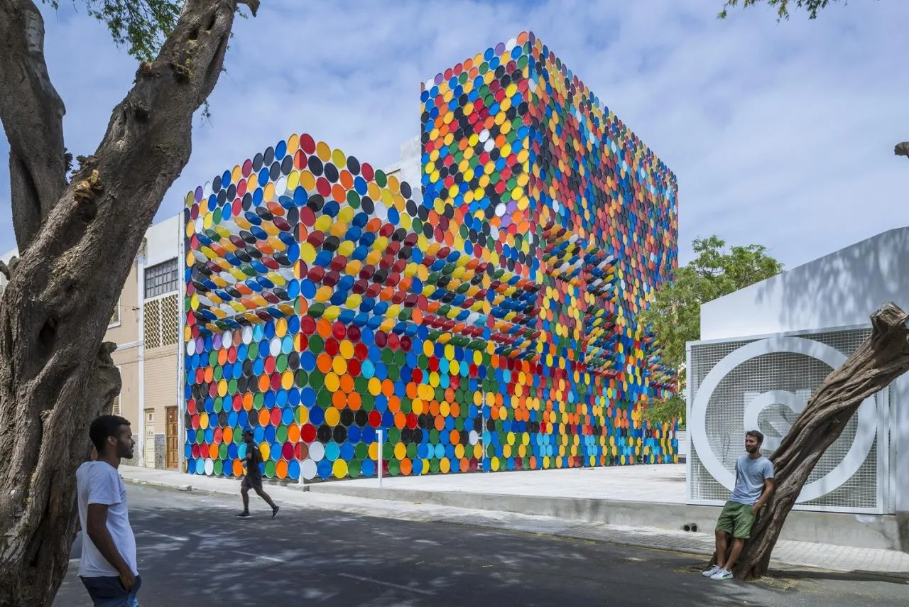 BIM Architecture | Barrel Cover Skin, CNAD Art and Craft Design Center/Ramos Castellano Arquitectos