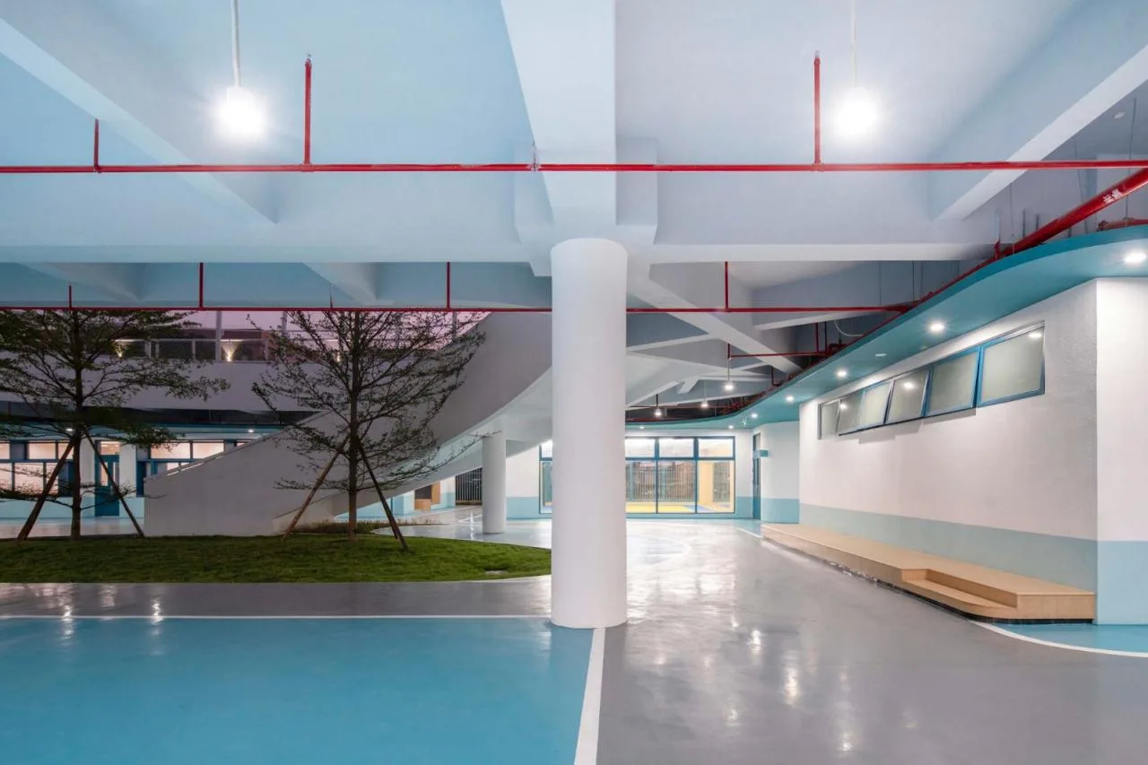 BIM Architecture | Renovation of Longjiang Foreign Language School Affiliated Primary School (Wanggang Primary School)/Vertical Beam Society Architecture