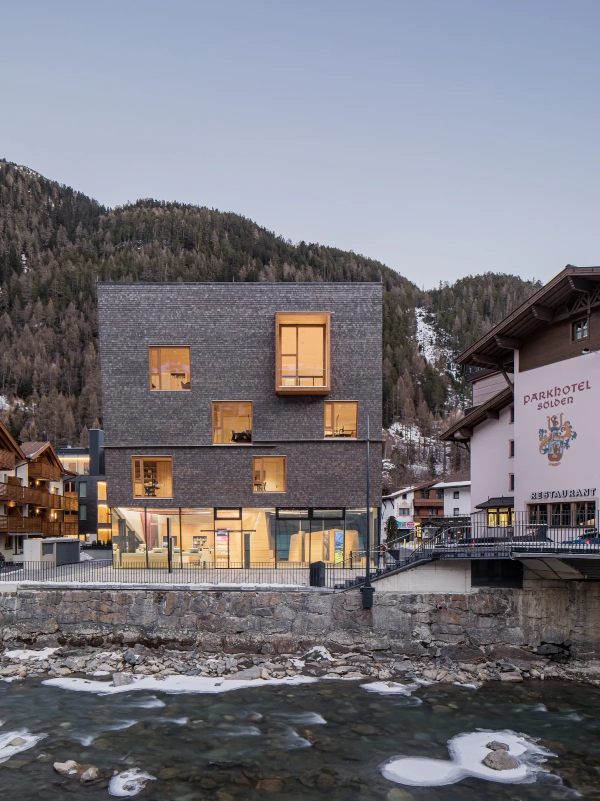 BIM Architecture | Ötztal Tourist Center/Obermoser+Partner Architekten