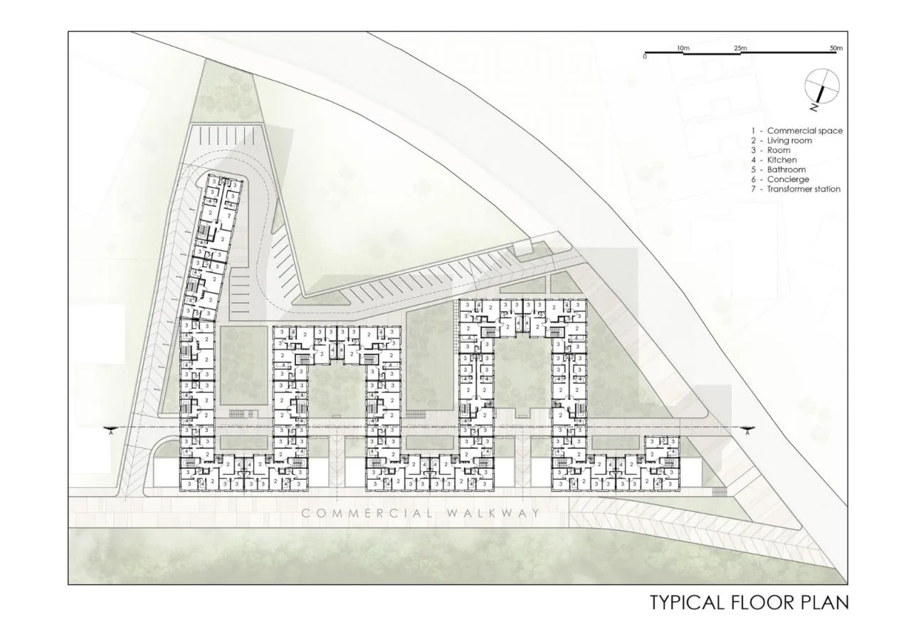 BIM Architecture | BEN MSIK Garden/Tarik Zoubdi Architect