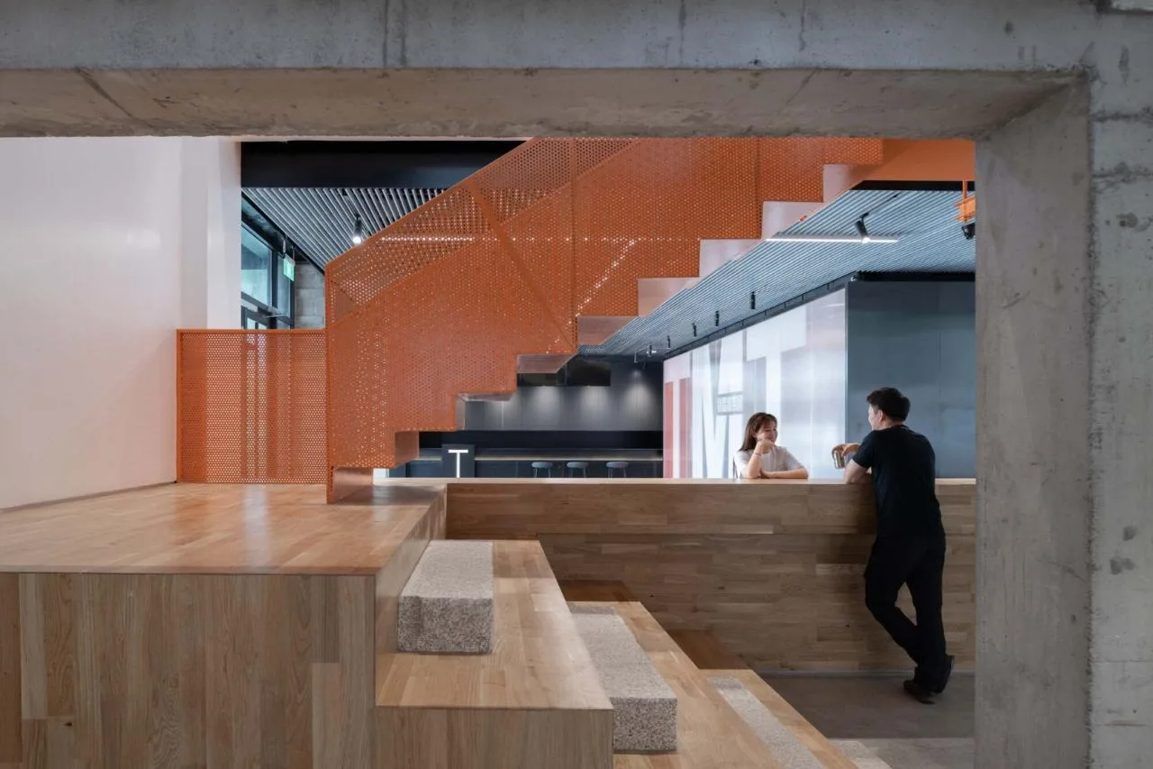 BIM Architecture | Titanium Media 'Folding Park', Renovation/Approach Design of the Former Site of Beijing Tuanhe Police Station