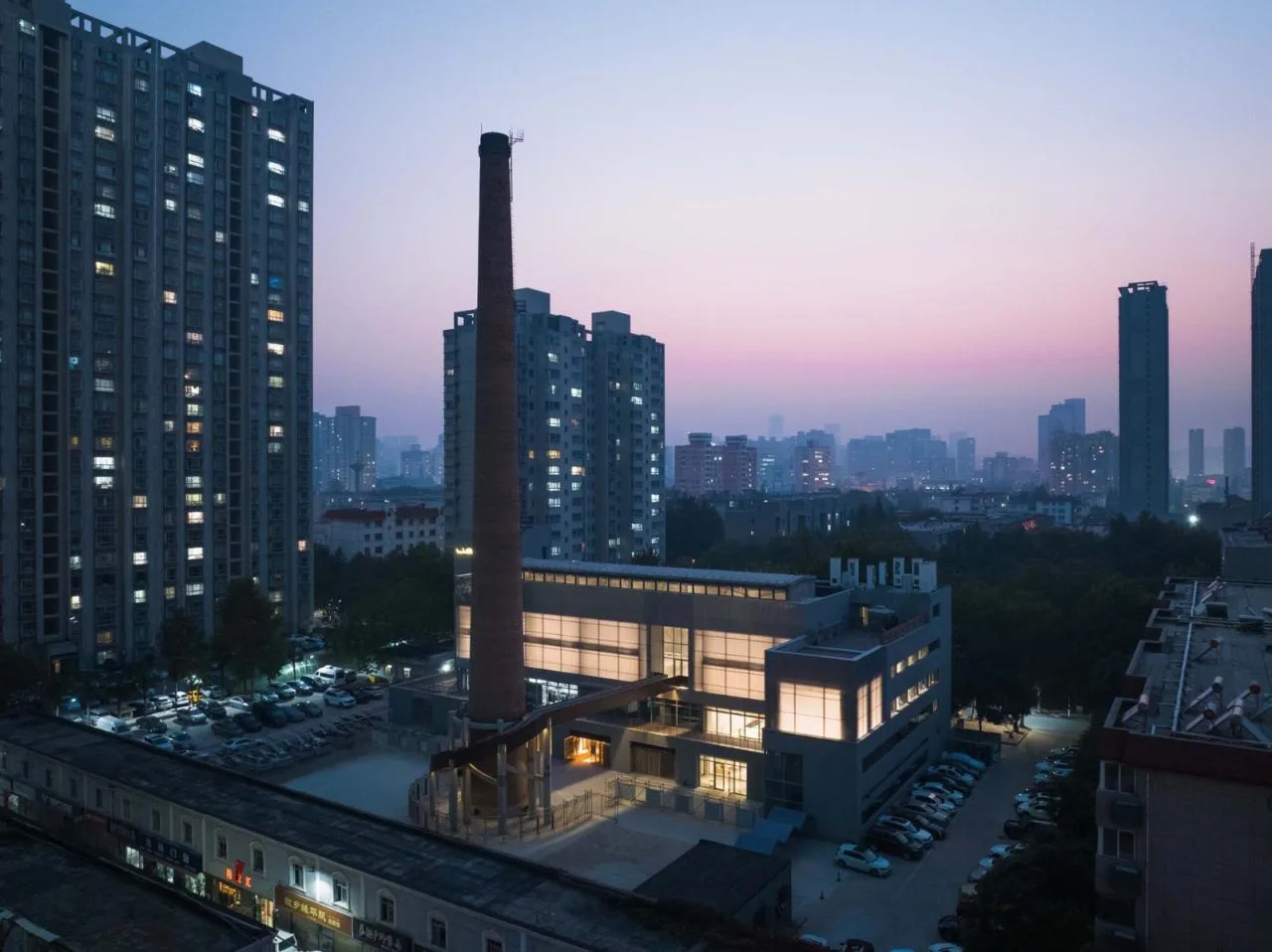 BIM Architecture | Shanhui Art Community, Boiler Room Renovation/Daily Construction in the Living Area of Xi'an Petroleum University