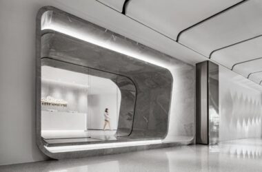 BIM Architecture: The Organic Evolution of Digital Ink Painting at Zhuo Yanlige Medical Aesthetics Clinic by CAA Interior-BIM WORLD
