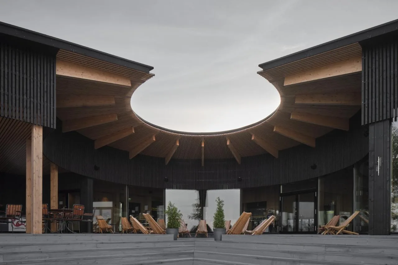BIM Architecture | Forest and Water, Pistohiekka Resort/Studio Puisto