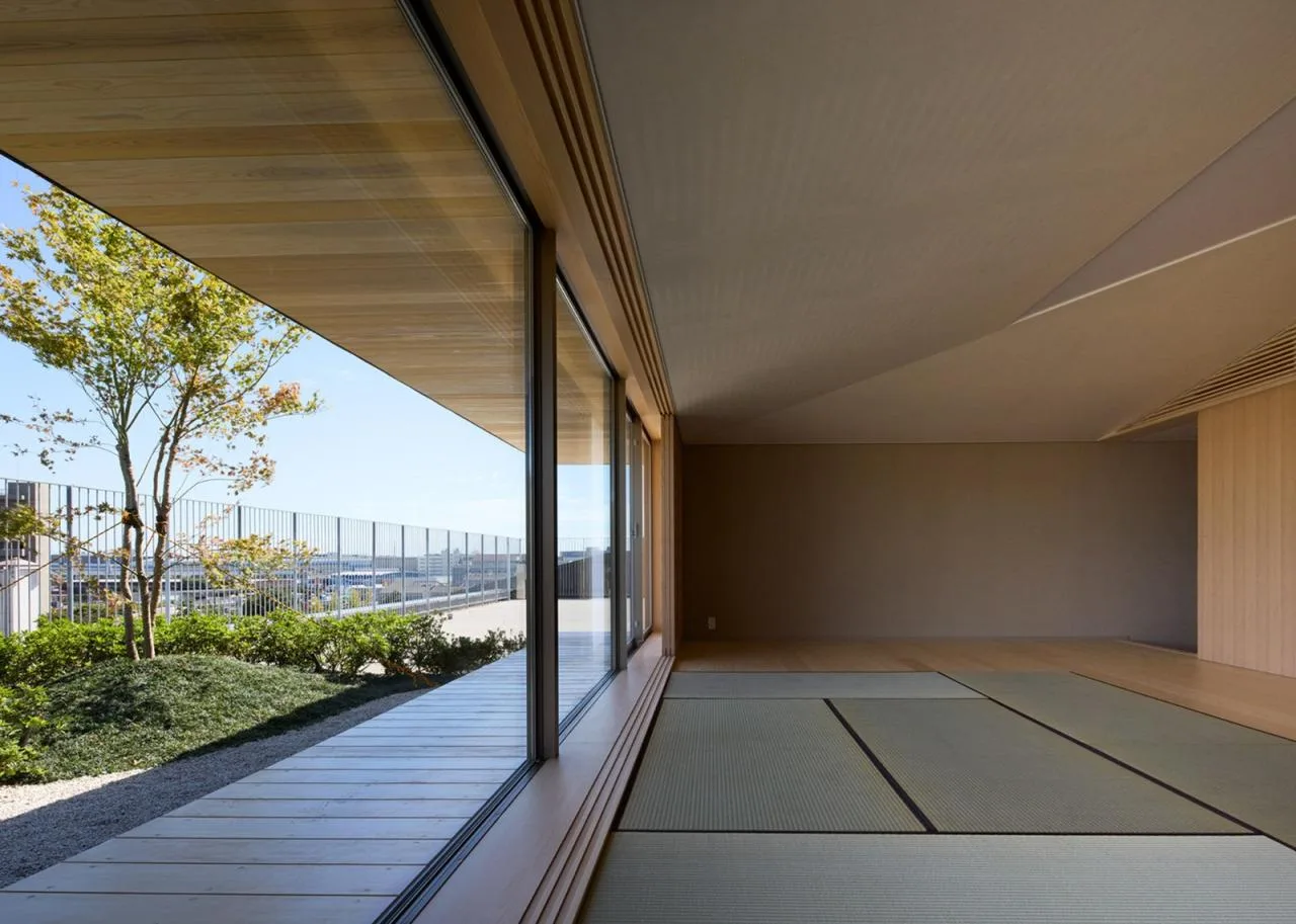 BIM Architecture | Yokohama International School, both interior and exterior wooden finishes/Dacheng Construction+Kengo Kuma Architecture Urban Design Firm