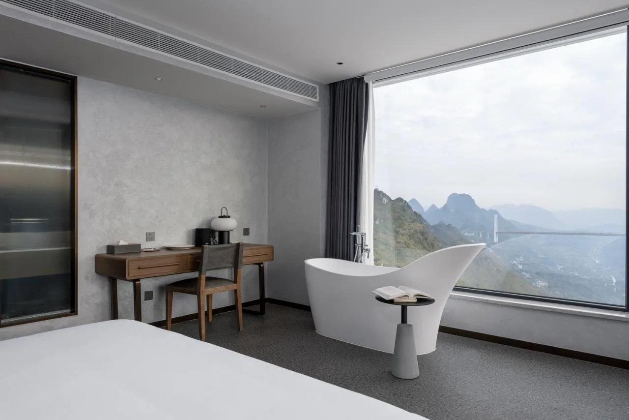 BIM Architecture | Cliff Edge Sky Homestay: Yaojia Wangpu/Shanghai Yaoshun Architectural Design Co., Ltd