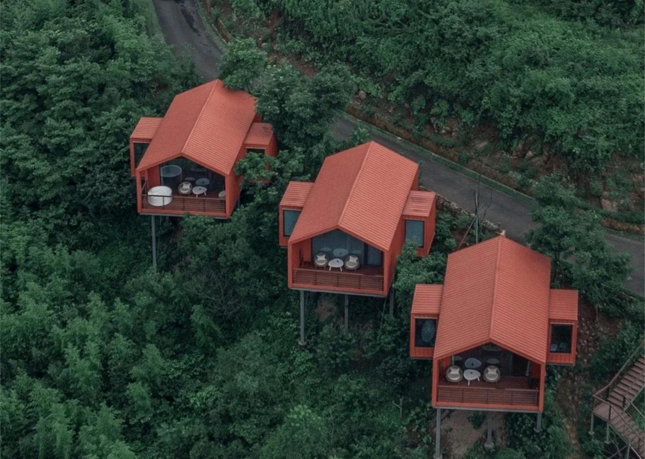 BIM Architecture | Valley Villa in the Stretching Mountains: Yaojia Yangxin Villa/Shanghai Yaoshun Architectural Design Co., Ltd