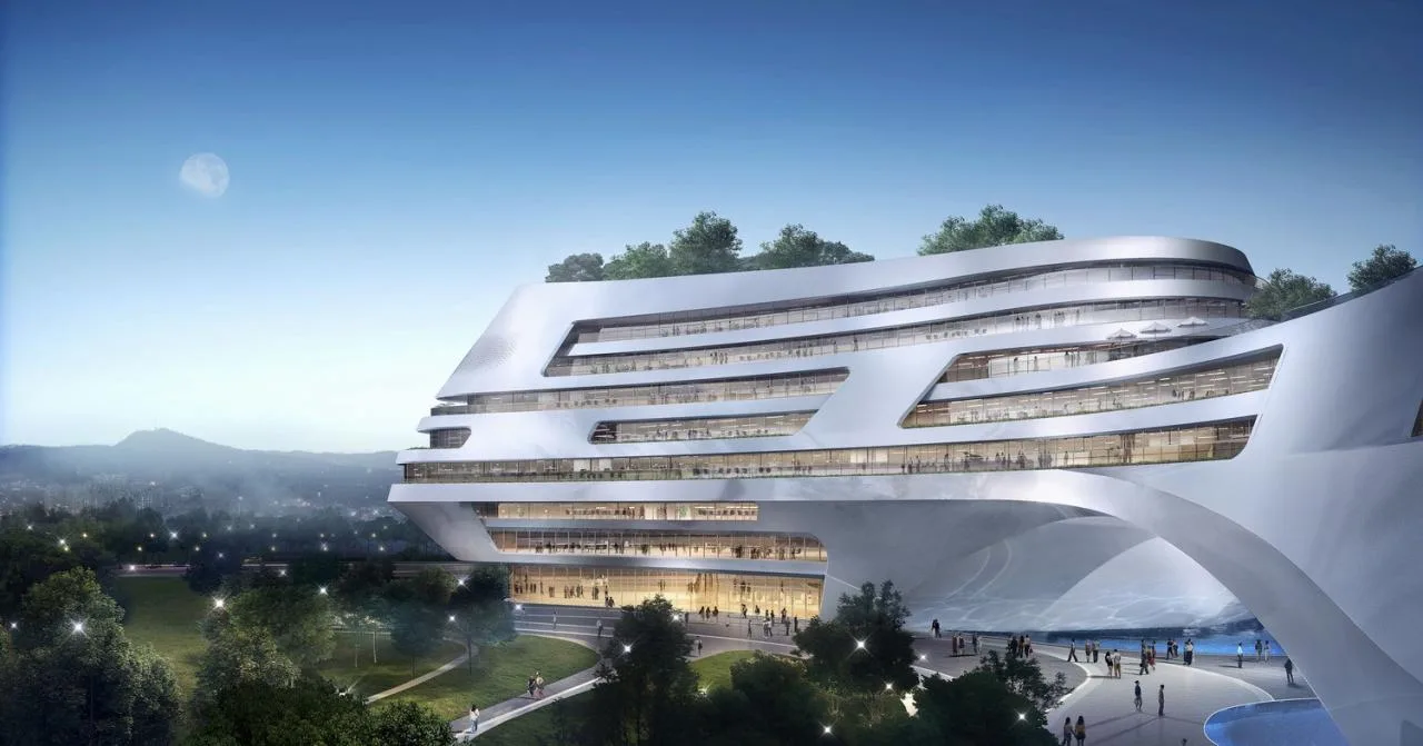 BIM Architecture | Listen to the Future: iFlytek Global Headquarters/Meng Fanhao Line+Architecture Firm