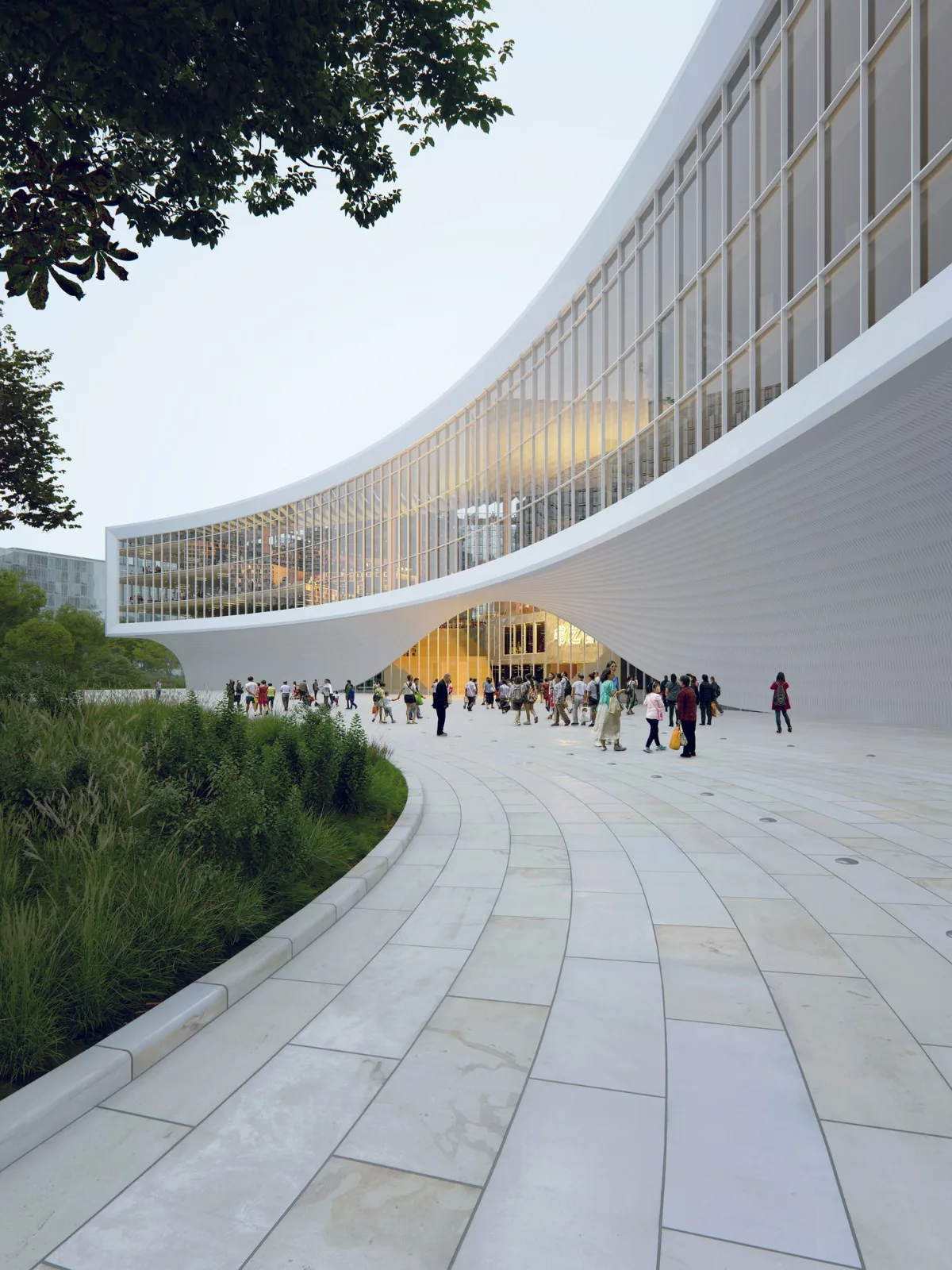 BIM Architecture | Wuhan Library New Building: Winning Bid for 'Knowledge Canyon' Solution/MVRDV+Zhejiang University Campus