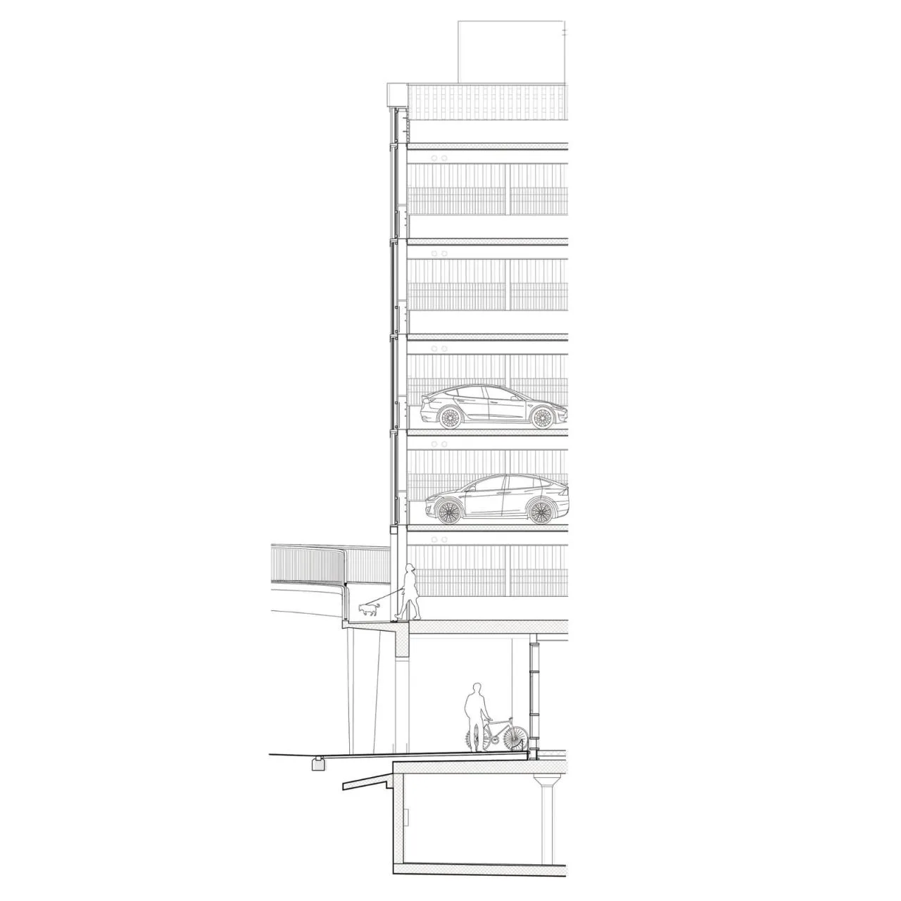 BIM Architecture | Precision Control, MHZN Switzerland Zugspitze North Station Mobile Hub/Hosoya Schaefer Architects