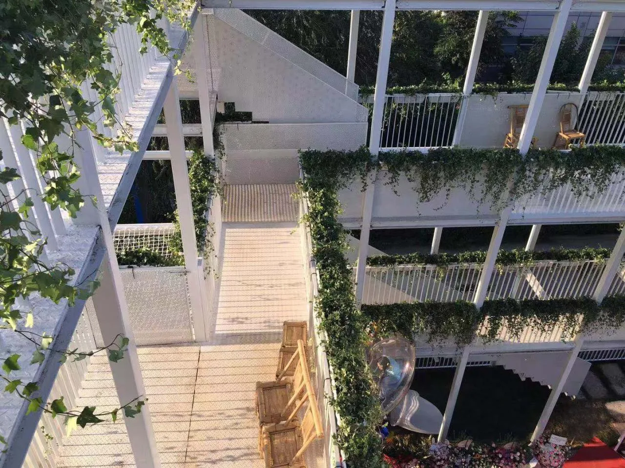 BIM Architecture | Titanium Media 'Folding Park', Renovation/Approach Design of the Former Site of Beijing Tuanhe Police Station