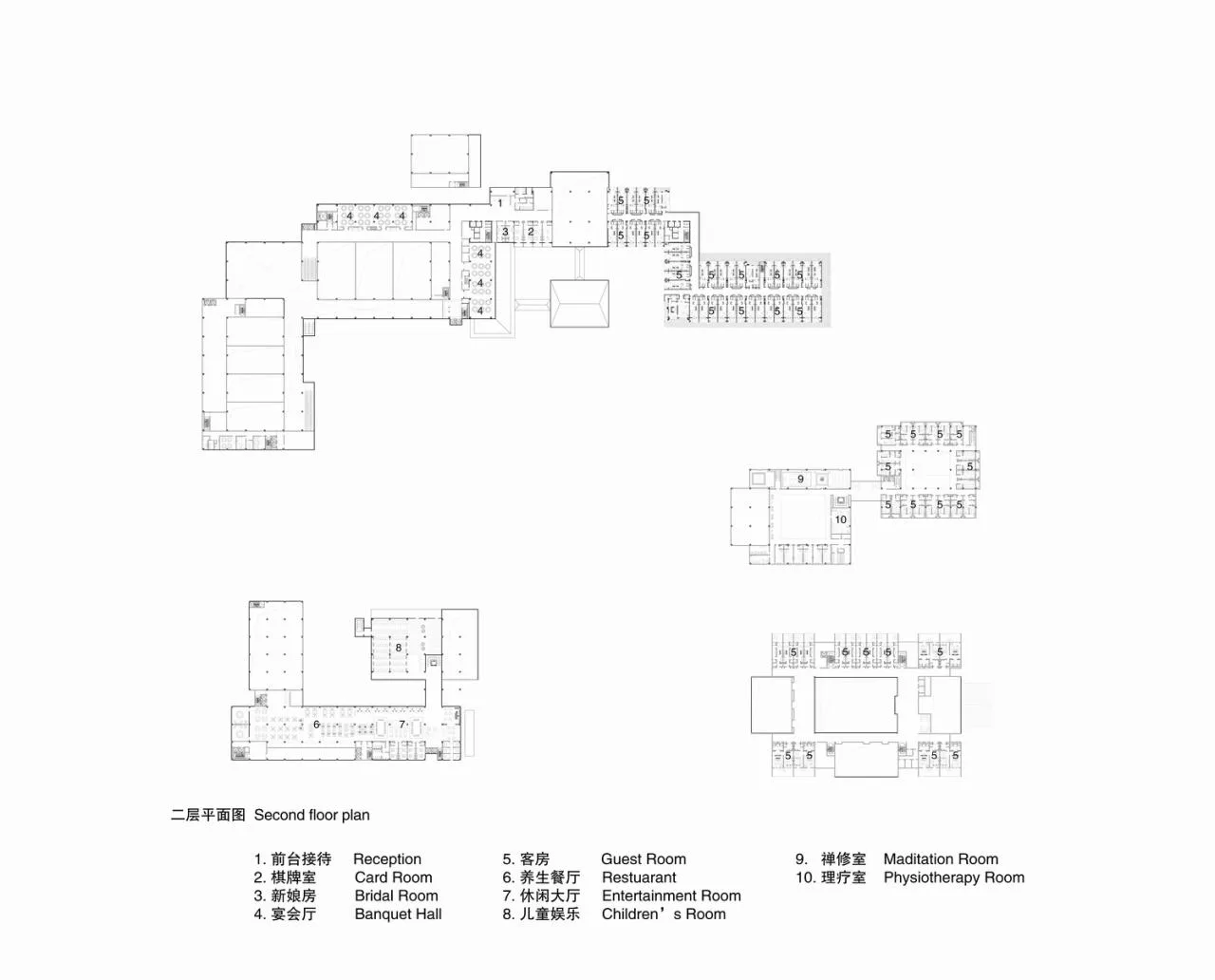 BIM Architecture | Wetland Floating Island · Qinhu Hotel/Jianhe Architecture