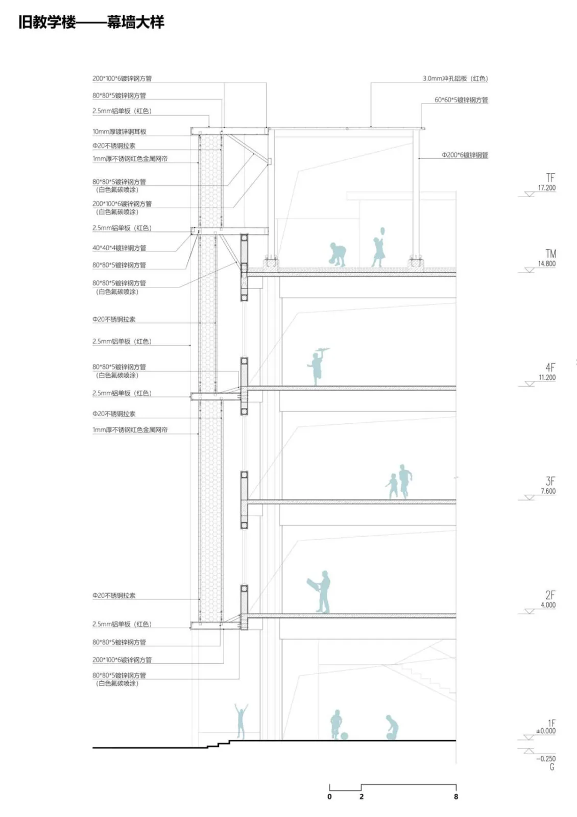 BIM Architecture | Renovation of Longjiang Foreign Language School Affiliated Primary School (Wanggang Primary School)/Vertical Beam Society Architecture
