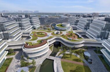 BIM Architecture at Hong Kong University of Science and Technology Guangzhou Campus by KPF-BIM WORLD