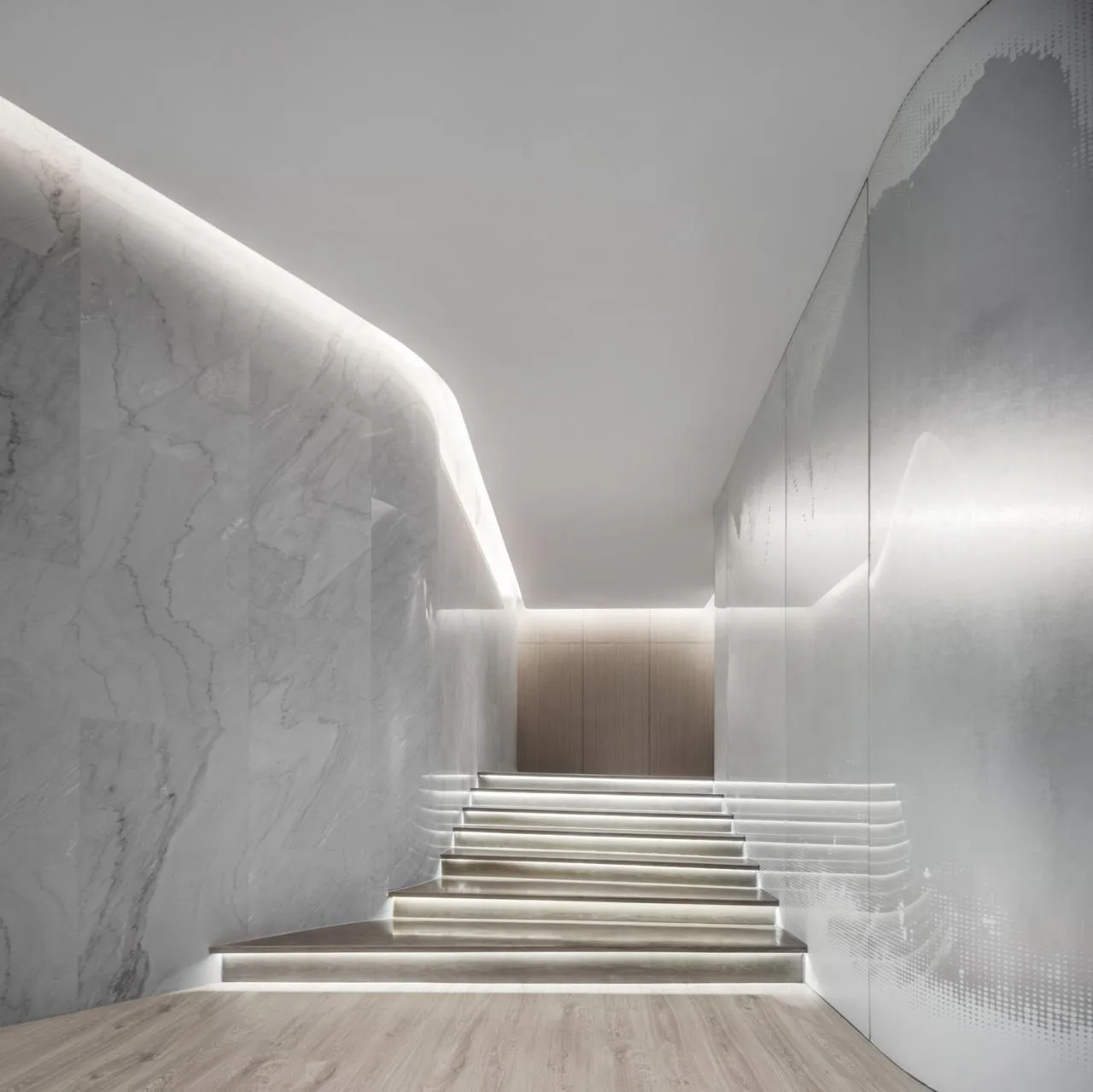 BIM Architecture | Organic Growth of Digital Ink Painting: Zhuo Yanlige Medical Aesthetics Clinic/CAA Interior New Works