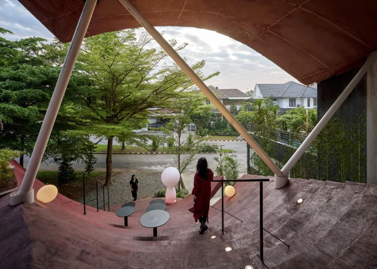BIM Architecture | Tree Crown Garden Tanatap/RAD+ar (Research Artistic Design+Architecture)
