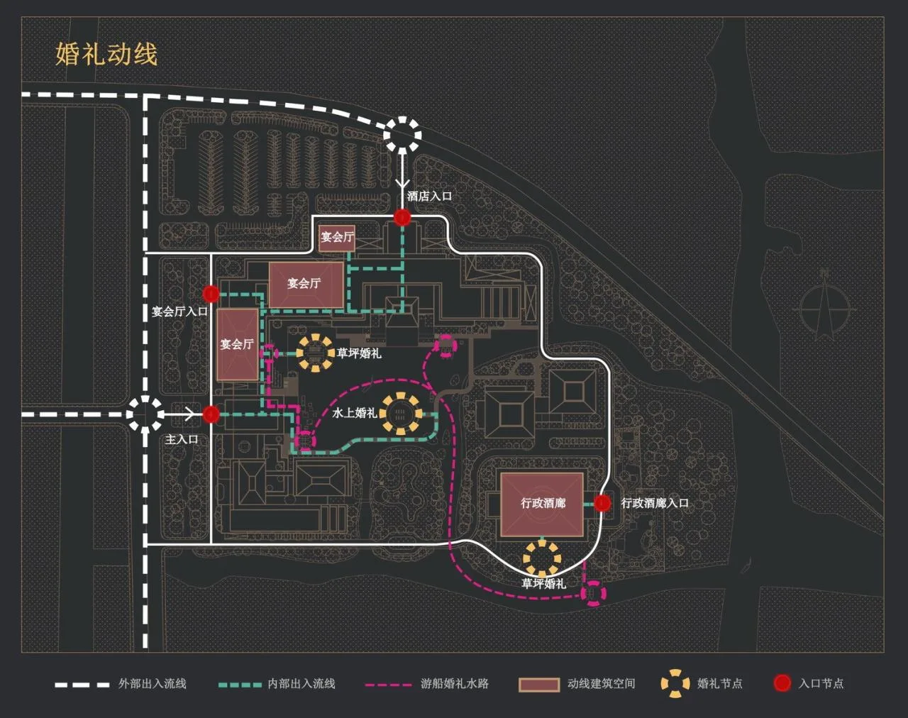 BIM Architecture | Wetland Floating Island · Qinhu Hotel/Jianhe Architecture