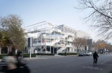 BIM Architecture: Titanium Media's 'Folding Park' Renovation of the Former Beijing Tuanhe Police Station Site-BIM WORLD