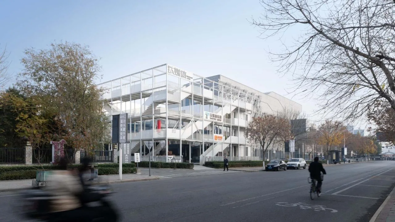 BIM Architecture | Titanium Media 'Folding Park', Renovation/Approach Design of the Former Site of Beijing Tuanhe Police Station