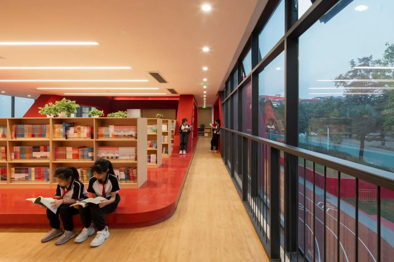 BIM Architecture | Renovation of Longjiang Foreign Language School Affiliated Primary School (Wanggang Primary School)/Vertical Beam Society Architecture