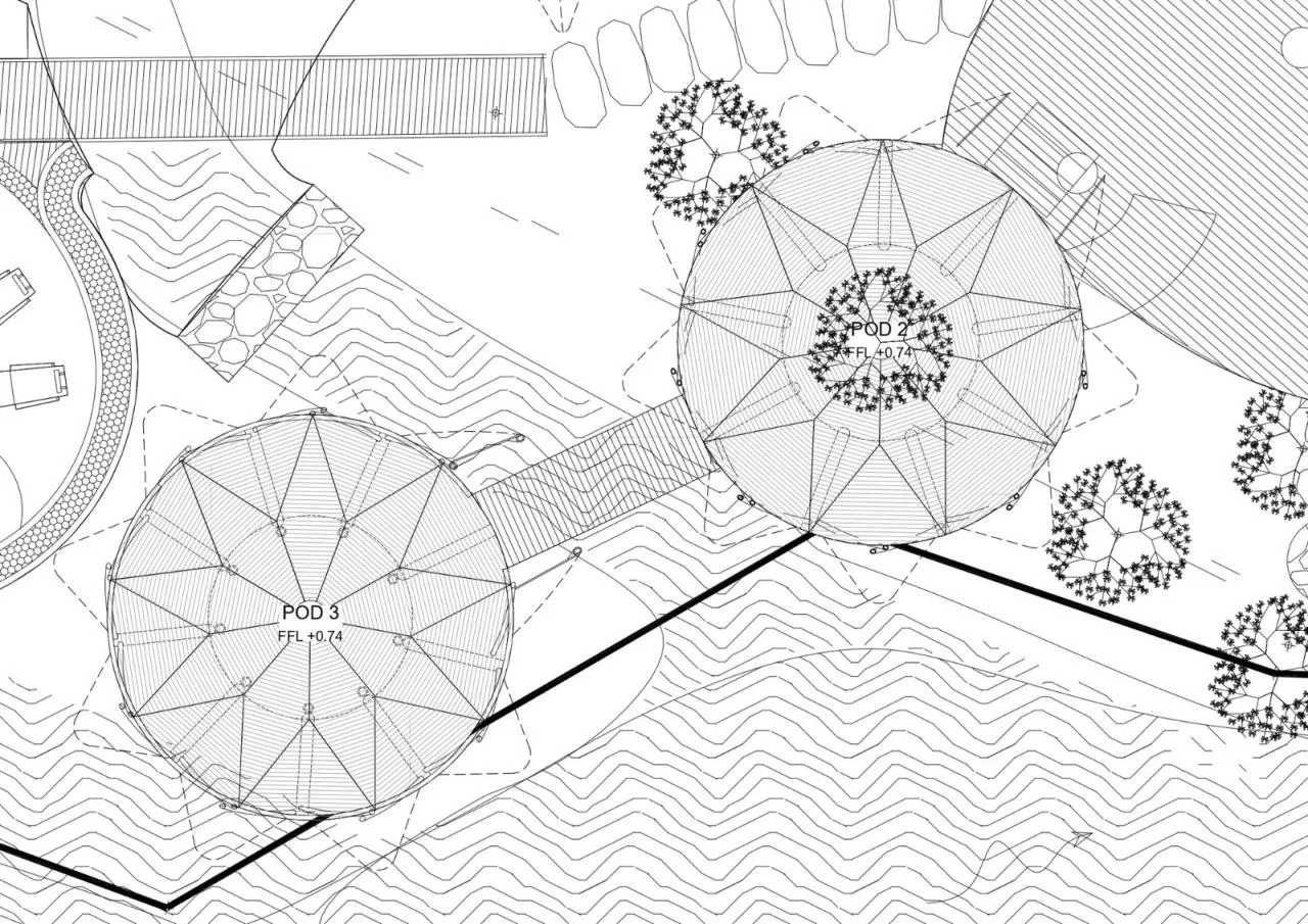 BIM Architecture | Ulaman Luxury Ecological Resort/Inspiral Architecture and Design Studios