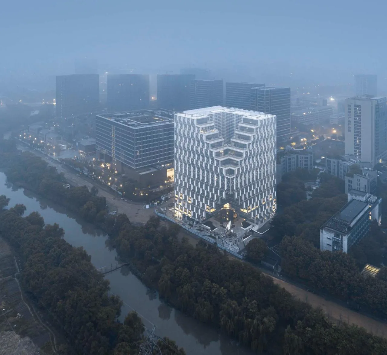 BIM Architecture | Hangzhou Xixi Shenlan/GLA Architectural Design