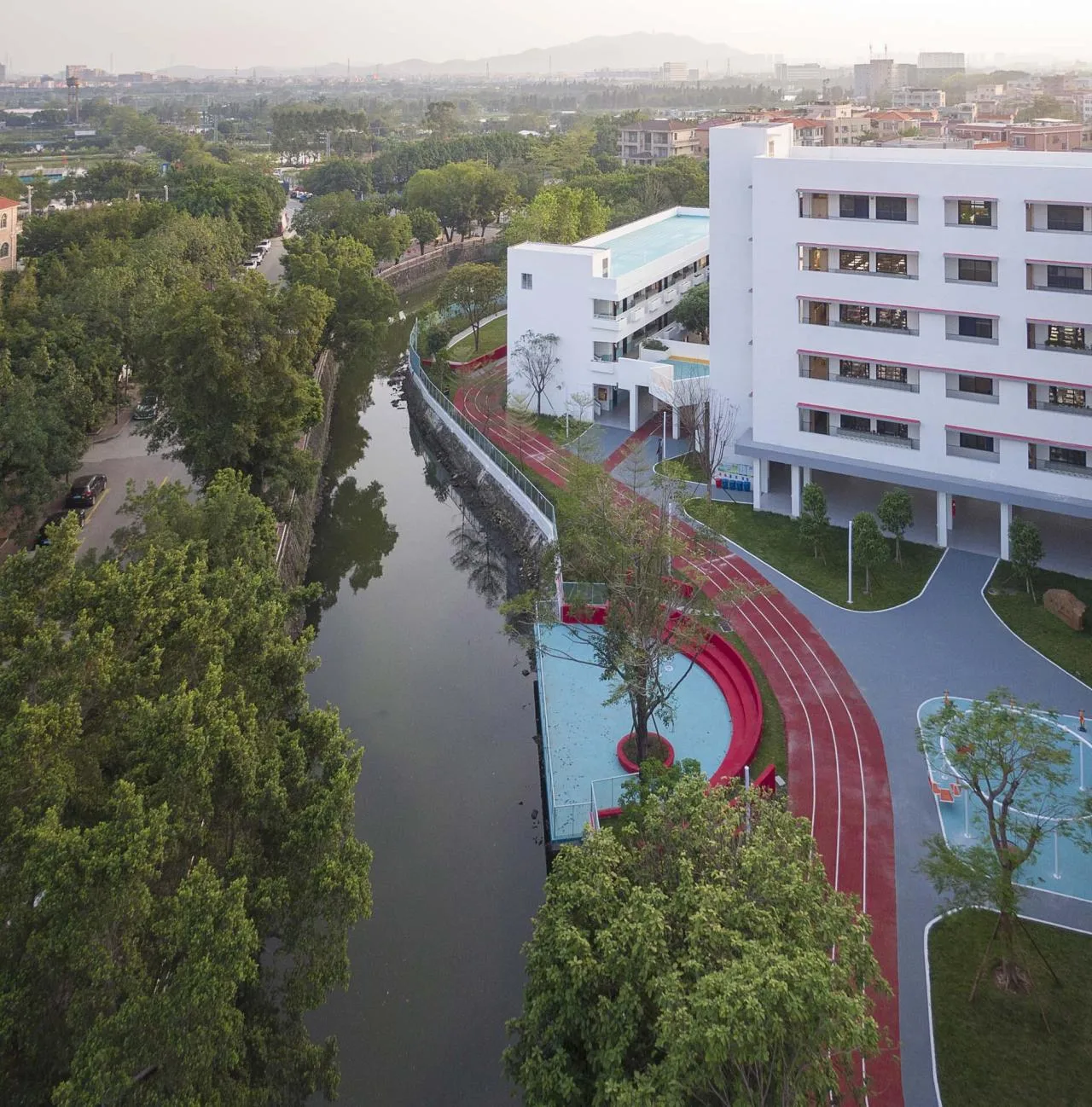 BIM Architecture | Renovation of Longjiang Foreign Language School Affiliated Primary School (Wanggang Primary School)/Vertical Beam Society Architecture