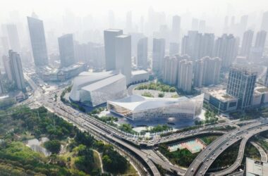 Wuhan Library New Building: Winning 'Knowledge Canyon' Design by MVRDV and Zhejiang University Campus-BIM WORLD
